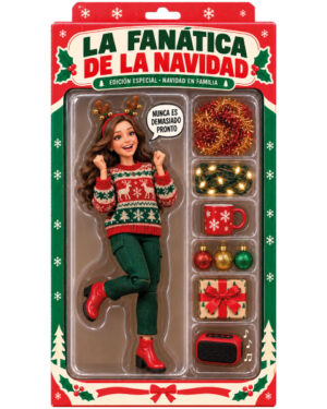 SUDADERA MOD-01. LA FANATICA DE LA NAVIDAD