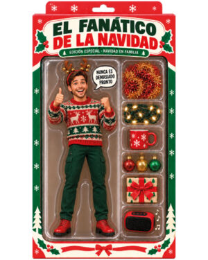 SUDADERA MOD-02. EL FANATICO DE LA NAVIDAD