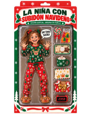 SUDADERA MOD-03. LA NIÑA CON SUBIDON NAVIDEÑO
